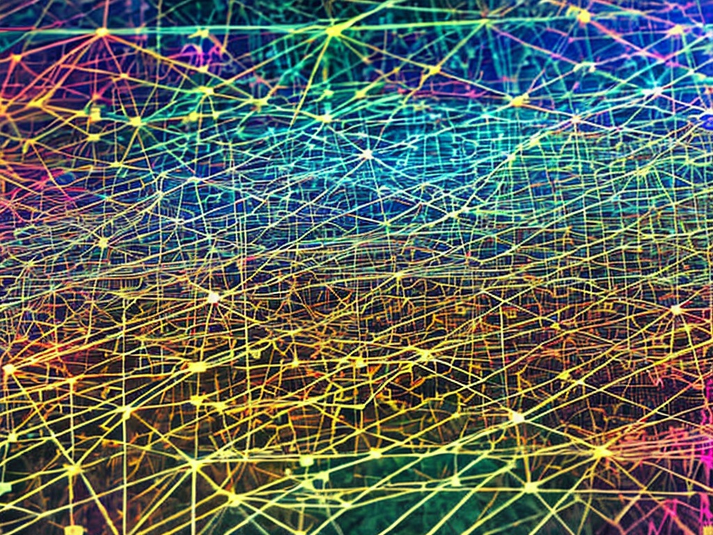 RAW photo, an artistic representation of a network diagram with nodes and proxy connections clearly labeled, vibrant colors, a futuristic digital aesthetic, 8k UHD resolution, sharp focus, filmed using a high-quality camera to emphasize clarity and detail