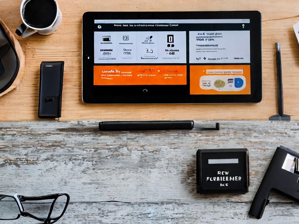 RAW photo, an infographic-style image of a digital proxy network diagram displayed on a tablet, surrounded by office equipment, soft natural light pouring in from a nearby window, 8k UHD, high-resolution, detailed and realistic, captured with a Fujifilm X-T4