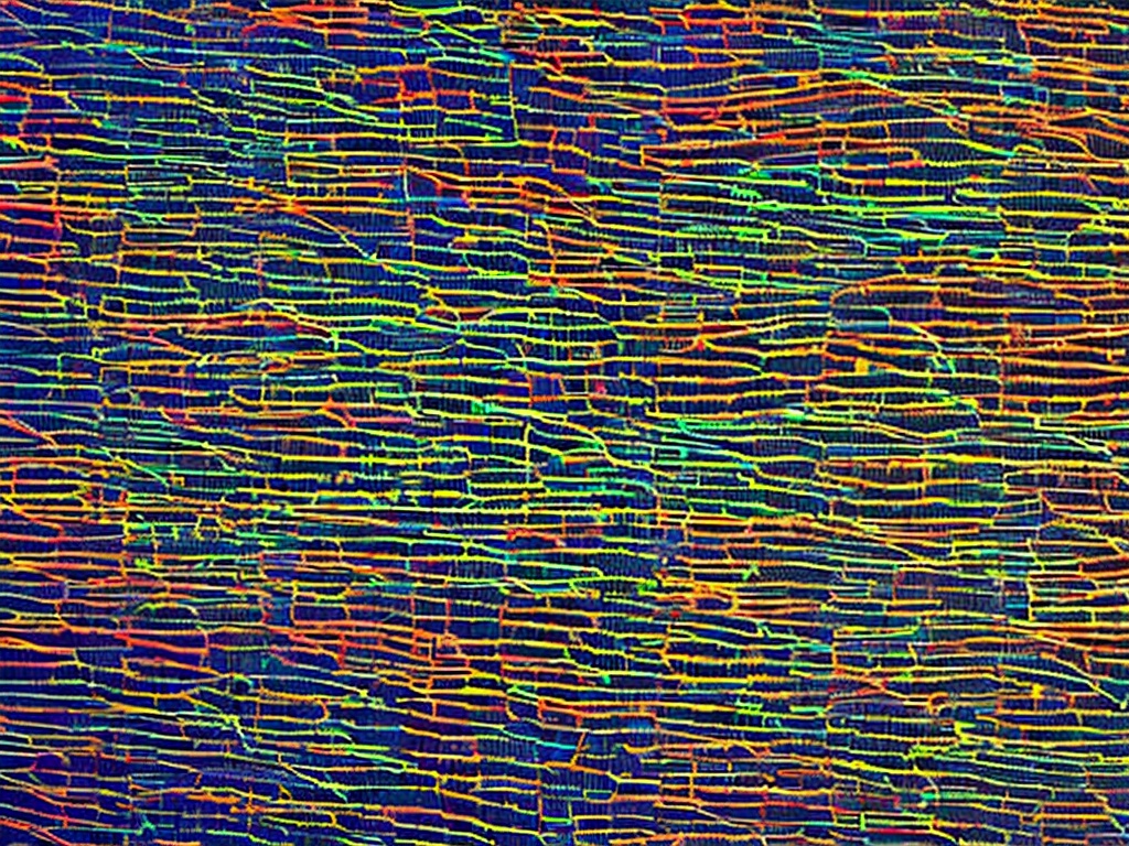 RAW photo, an artistic representation of data packets flowing through an HTTP proxy, visualized with colorful wave patterns on a dark background reflecting network activity, 8k UHD resolution, high-quality, realistic rendering with subtle film grain, using dynamic lighting to enhance depth