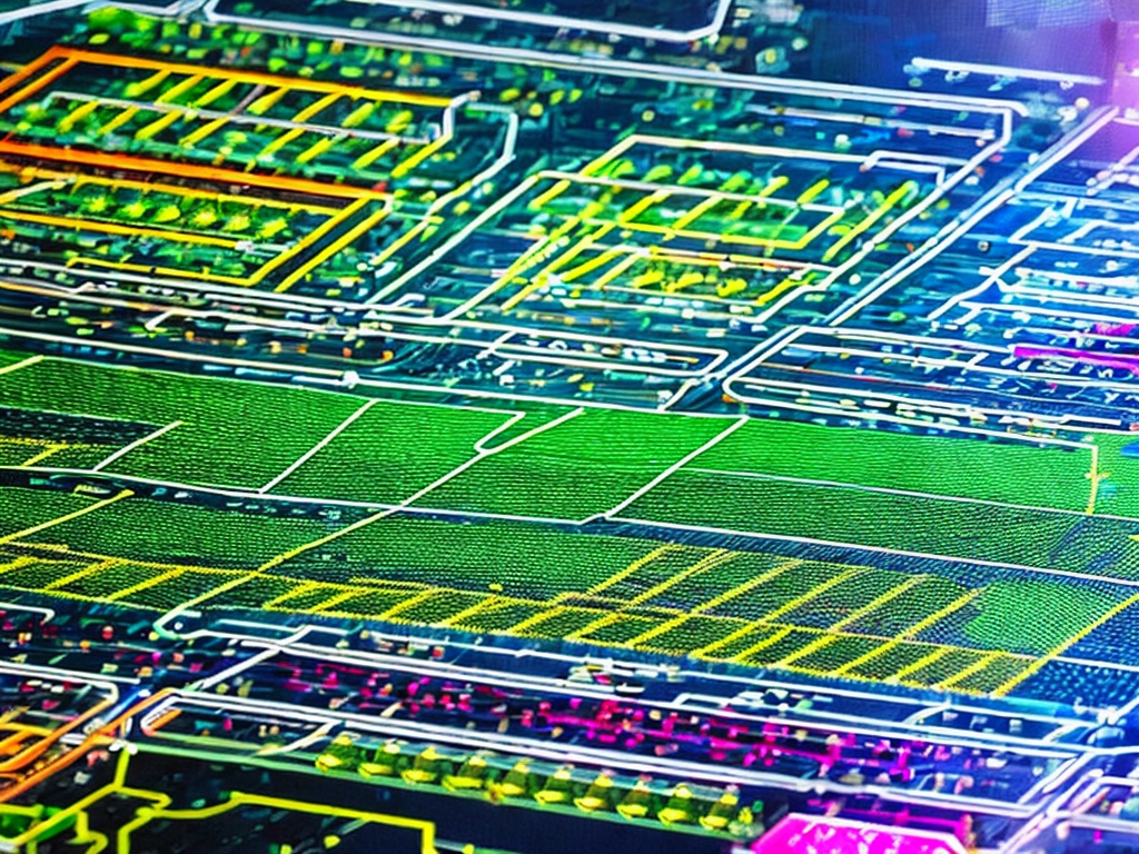 RAW photo, a close-up of a computer screen displaying a digital network diagram illustrating the flow of data through a SOCKS5 proxy, with vibrant colors representing different connections, soft lighting, 8k UHD, high quality, realistic photo, film grain