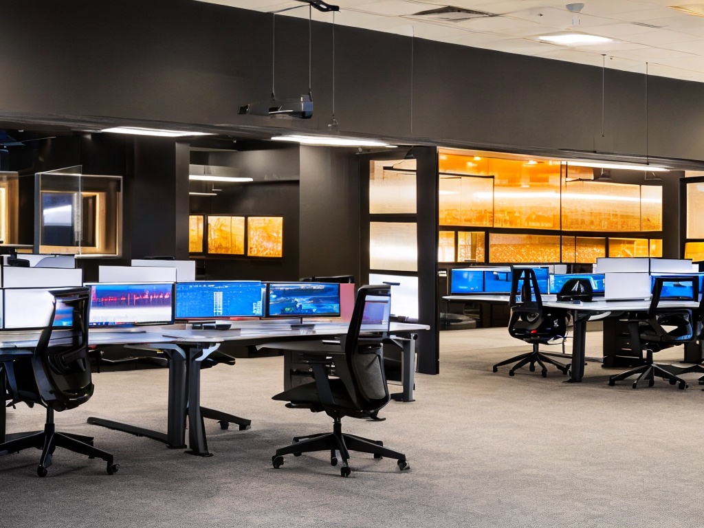 RAW photo, a modern digital workspace featuring multiple computer screens displaying network configurations and proxy settings in a tech-savvy office, soft ambient lighting, 8k UHD, high quality, realistic photo, subtle film grain, Fujifilm XT3