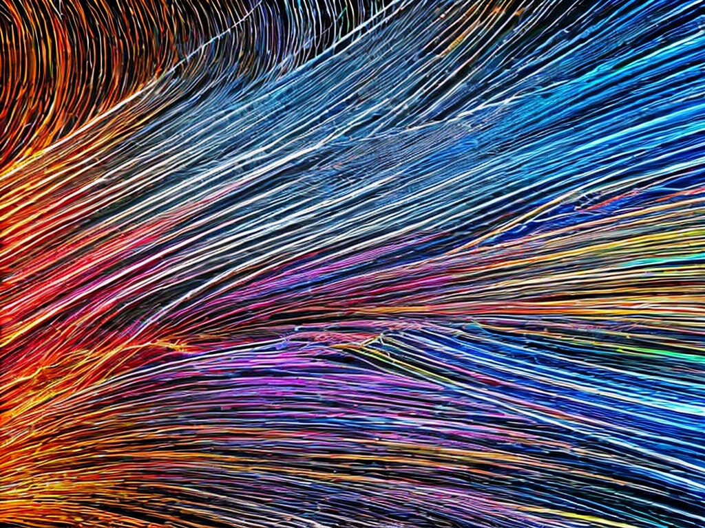 RAW photo, an abstract representation of digital data being transmitted over the Internet, featuring glowing, flowing lines of code or packets of data moving through network cables, blending colors to show flow, 8k UHD, high resolution, capturing the essence of connectivity.