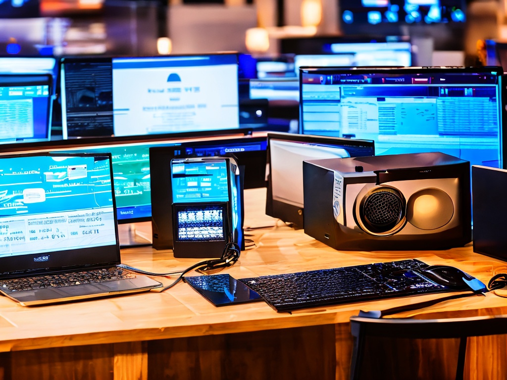 RAW photo, a close-up view of a computer network setup showcasing an HTTP proxy server in action, with digital graphs displaying data flow, sleek modern design, cool blue lighting, high resolution, capturing intricate details and textures, 8k UHD, realistic photo, Fujifilm XT3