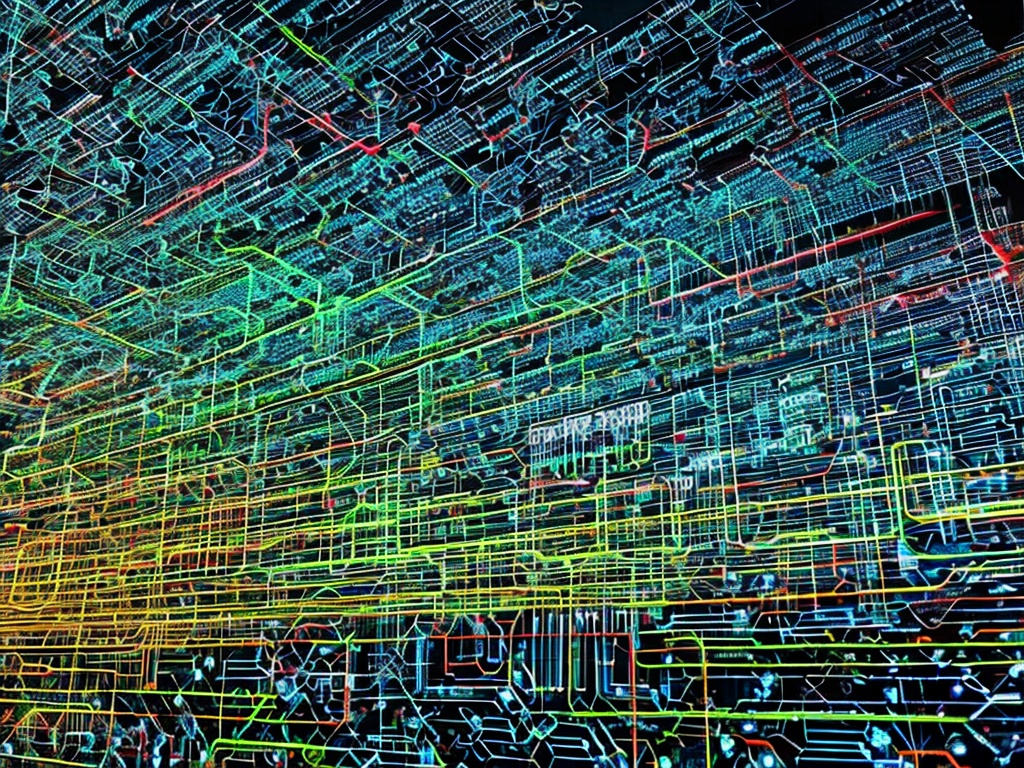 RAW photo, a conceptual image of a cloud network architecture with visual representations of HTTP proxies and IP addresses mapped across servers, dark background with glowing elements, 8k UHD, high detail, capturing the essence of cybersecurity and network management