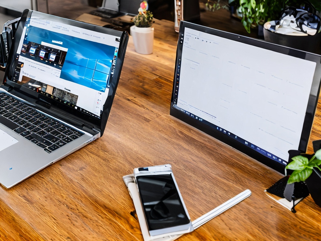 RAW photo, an office setup showcasing a laptop with Google Chrome open, configured to use a proxy, notes and technical manuals scattered on the desk, soft natural lighting, 8k UHD, realistic photo, high quality, subtle film grain, Fujifilm XT4