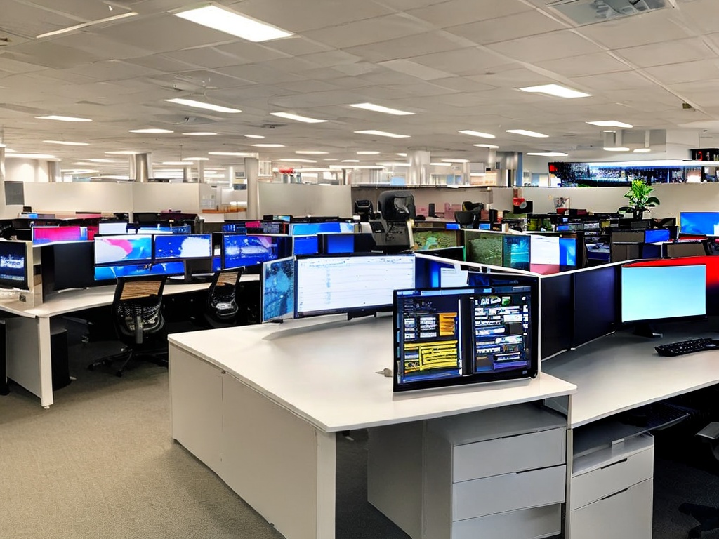 RAW photo, a programmer's workspace with multiple monitors, one displaying a terminal shell inputting proxy configuration commands, natural daylight streaming in, high quality, detailed focus on screen contents, 8k UHD resolution