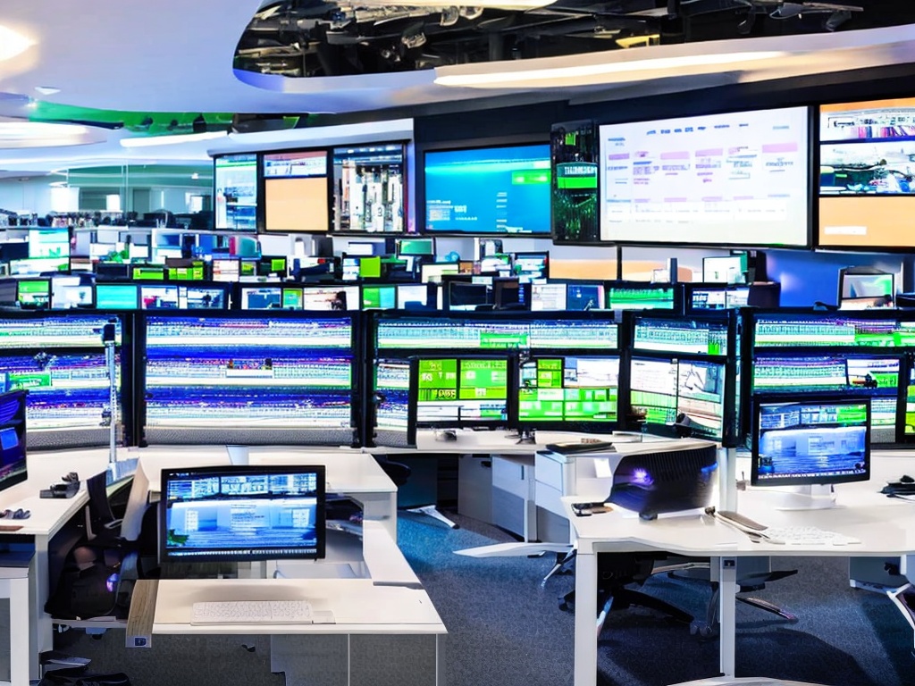 RAW photo, a high-tech workspace featuring multiple screens with network analysis tools open, displaying a SOCKS5 proxy setup on one of the screens, LED lighting elements in the room creating a cybernetic atmosphere, 8k UHD, realistic photo.