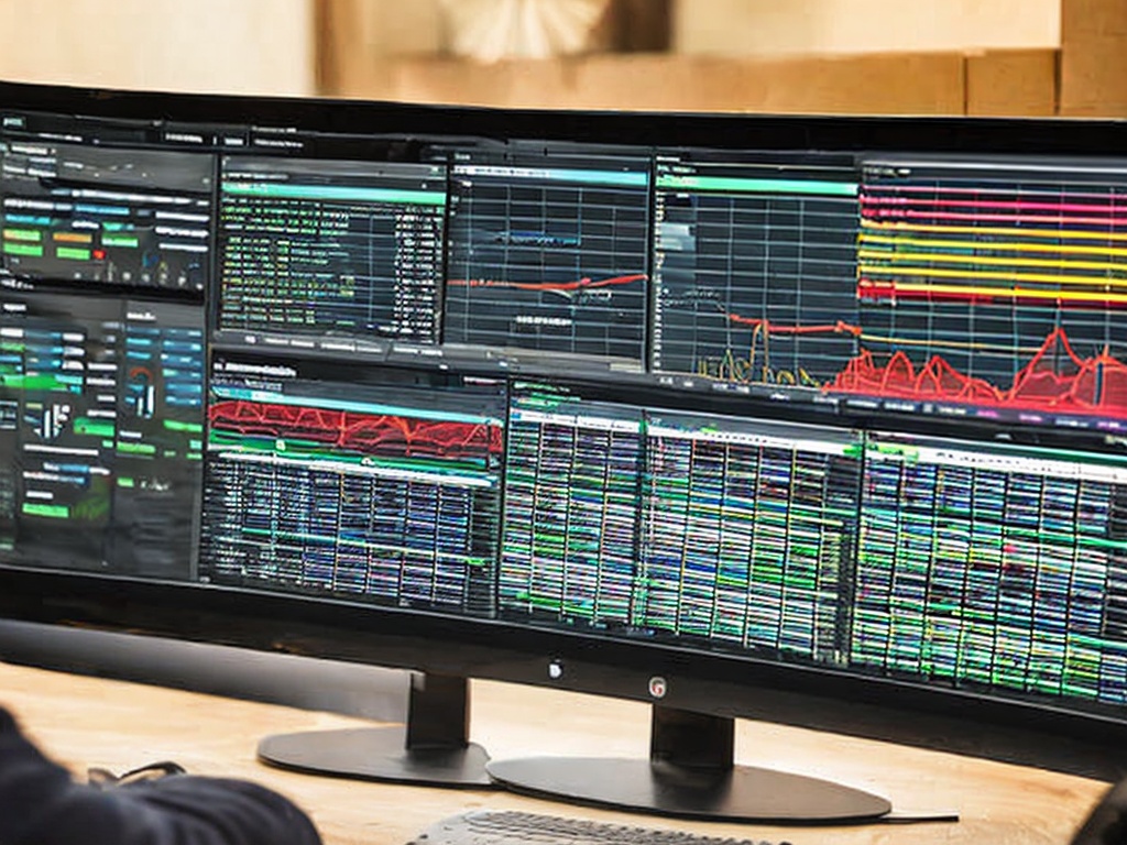 RAW photo, a close-up shot of a computer screen displaying a software interface for managing dynamic IP proxies, with technical graphs and real-time data visualization, soft ambient lighting, 8k UHD quality